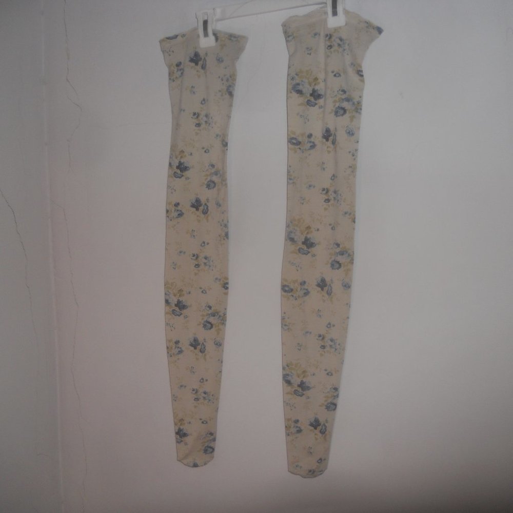 Magnolia Pearl Karolina Cotton Jersey French Seamed Stockings - Blueberry Jam